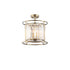 Mano Pendant / Semi Ceiling Convertible 3 Light